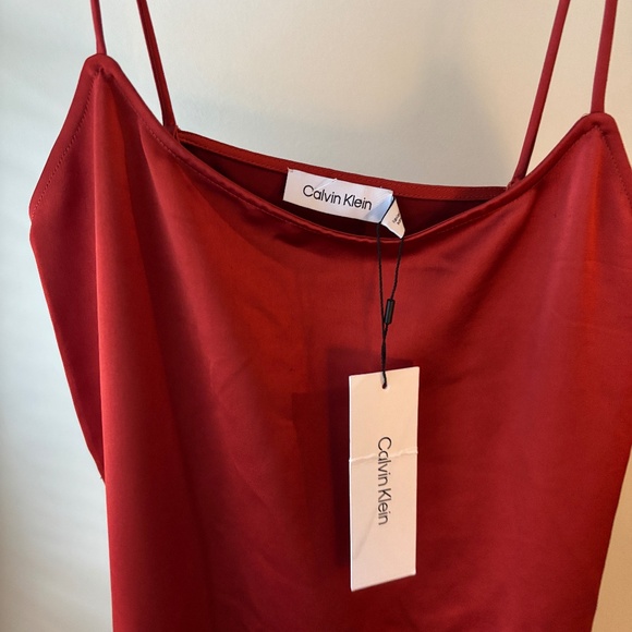 Calvin Klein Midi Slip Dress - Picture 2 of 4